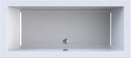 AQUA PRESTIGE WAVEDESIGN 2.0 AGAPE LIGBAD ACRYL MET CENTRALE AFVOER 170 x 75 cm MAT WIT MET BADPOTEN 520.201332.57