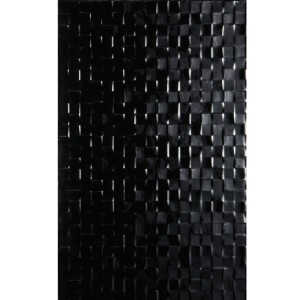 BRITISH CERAMIC TILE HARTLAND BLACK PRESSED MOSAIC 24.8 x 39.8 cm RAN00446