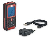 FLEX TOOLS LASER AFSTANDSMETER ADM 60 Li MET USB KABEL EN LADER IN TRANSPORTTAS 447.862
