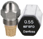DANFOSS-FLUIDICS VERSTUIVER VOOR MAZOUTBRANDER TYPE SFD 0.55 - 60°