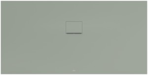 VILLEROY & BOCH SQUARO INFINITY DOUCHEVLOER QUARYL 180 x 90 x 4 cm MORNING GREEN UDQ1890SQI2BV-R8