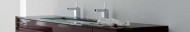 ARLEX YUMI ONDERBOUWWASTAFEL MINERAALMARMER 65 x 41.5 cm MET OVERLOOP BLINKEND WIT 000109010001