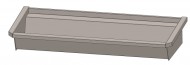 INTERSAN WASTROG SANILAV VOOR 2 GEBRUIKERS L 120 cm INOX (5.0-2-Z1) GD0