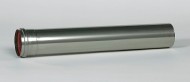 UBBINK INOX ENKELWANDIGE BUIS MET GASDICHTE SLUITING DIA 100 mm L 50 cm 701127
